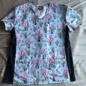 Koala Bear Scrub Top
